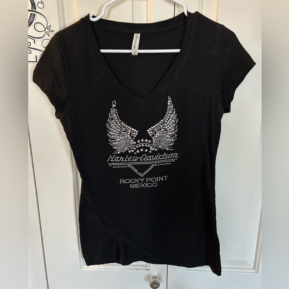 Harley Davidson Rocky Point Mexico Womens Tee Shirt Size XL - Picture 2 of 8